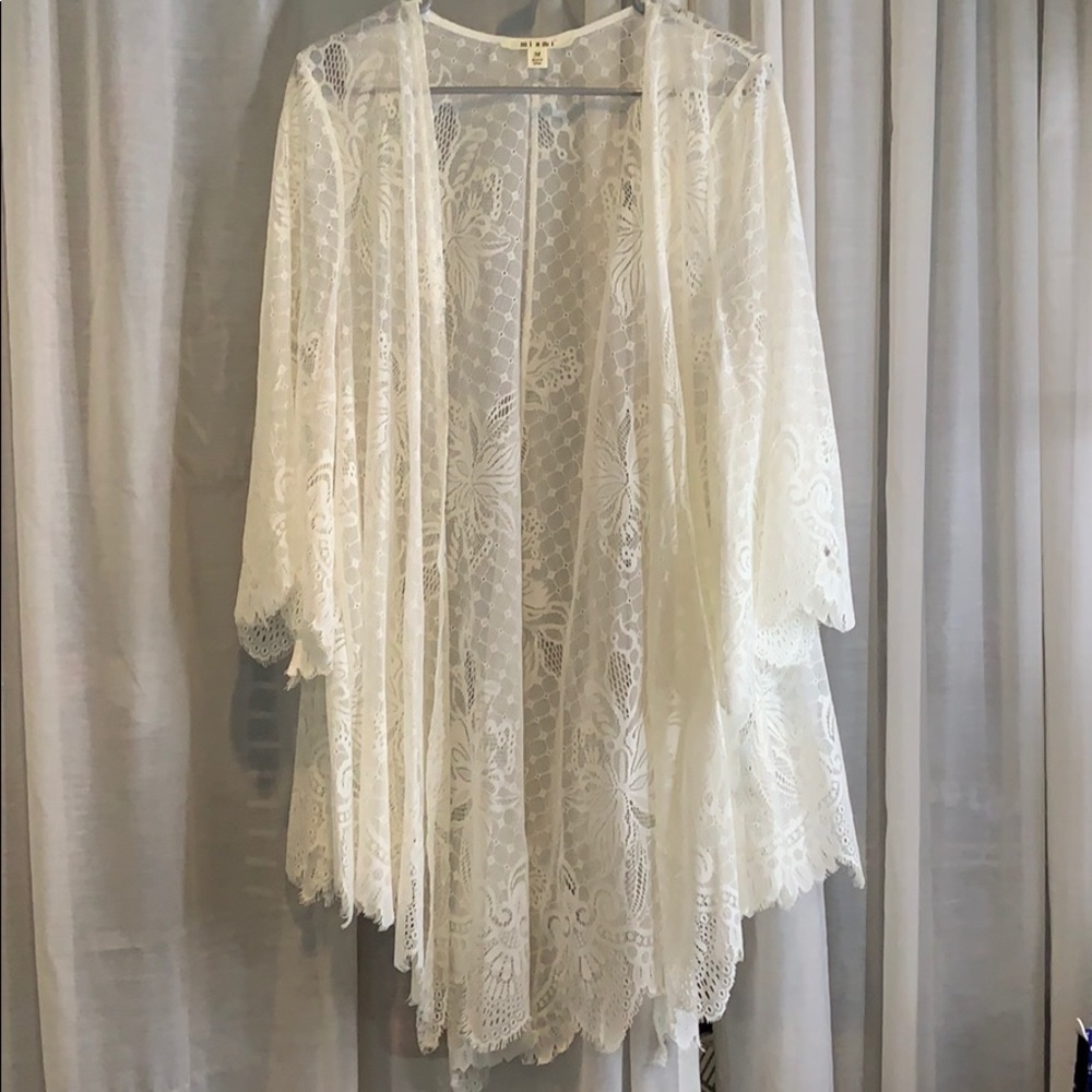 Francescas Lace cardigan